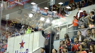 Встреча болельщиков ПХК ЦСКА с командой 2015