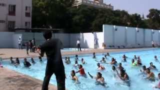 Pagaras ( Cumbia), Aqua Zumba by Fitnesscube (Praveen S P)