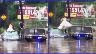 New Jersey Bride on Being Rescued from Flood: ‘I Was Terrified’