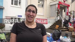 UK: Volunteers collect donations for Ukrainian refugees