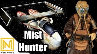 Zuckuss & 4-LOM Bounty Hunter Ship - MIST HUNTER - G-1A starfighter - Star Wars Ships Lore