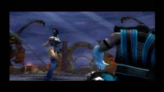 MK: SM - Sub-Zero & Scorpion VS Kitana, Jade & Mileena