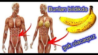 Dərman lazım deyil: bananı qaynar suyla içsəniz...