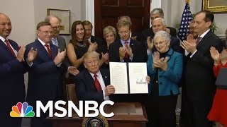 Martin O'Malley: President Donald Trump Think's He's A "Wrecking Ball" | MSNBC