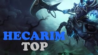 Hecarim VS Yasuo [Top Lane S6]