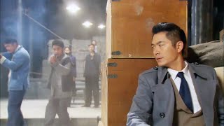 營救行動！功夫小子躲在箱子後，等敵人靠近，直接出手1打6！ ️ 抗日