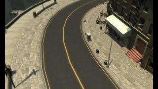 [GTA IV] New Roads + Pavements + Rooftops (Texture mod)