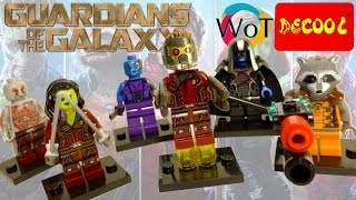 Минифигурки Лего Стражи Галактики из китая Decool
