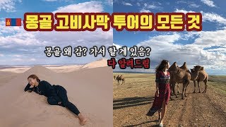 ??요새 핫한 몽골, 고비사막 투어 후기 / Mongolia Gobi Desert Tour