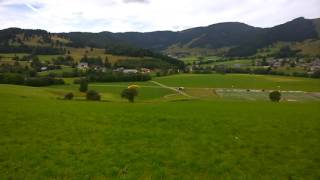 Gleitschirm im Bernau. Параплан в Германии. В Шварцвальде. Бернау. 2016-4