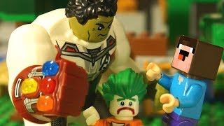 LEGO Мстители и НУБик Майнкрафт - Лего Марвел ХАЛК - Анимация