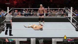 WWE 2K15 Dolph Ziggler vs Bo Dallas GTX 1050TI VERY HIGH SETTING GAMEPLAY PC