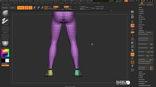Creación de Polygroups con ZBrush