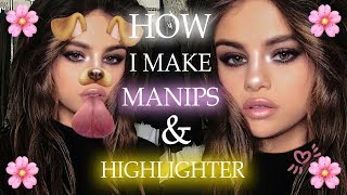 HOW I MAKE MANIPS AND HIGHLIGHTER IN PHOTOSHOP/SELENA GOMEZ