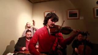 Tcha Limberger and his Budapest Gypsy Orchestra at The Shrewsbury Coffee House