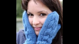 Женские Варежки - фото - 2019 - Мода - Стиль / Women gloves - Photo