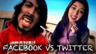 FACEBOOK VS TWITTER !!