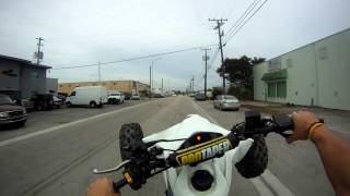 LTR450 wheelie