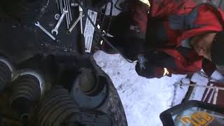 Замена тросика газа на jcb 3cx часть 3