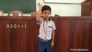 Abacus amazing calculations by Math kid