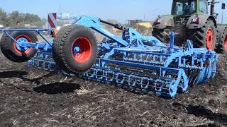 Дисковая борона Lemken Rubin 10/600 KUA (Лемкен Рубин) дискование ч.2