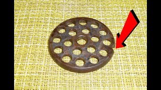 НЕ ВЫБРАСЫВАЙТЕ РЕШЕТКУ ОТ СТАРОЙ МЯСОРУБКИ///Крутая самоделка///Unique homemade product