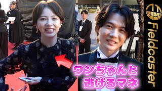 本当にゴジラが現れたら！？　直で神木隆之介、浜辺美波に聞いた！　『第36回東京国際映画祭』