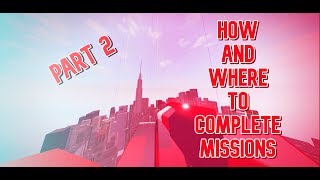 Roblox Parkour - HOW AND WHERE TO COMPLETE MISSIONS Part 2.