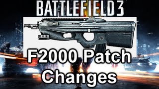 Battlefield 3 Online Gameplay - Patch F2000 Changes and Attachments Changes