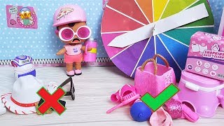 24 ЧАСА ТОЛЬКО РОЗОВЫЙ! КУКЛЫ ЛОЛ СЮРПРИЗ МУЛЬТИК рулетка челлендж куклы мультики