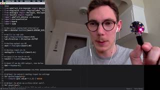 PyCon 2018 Vlog 08 – Python 3 Microcontroller Demo (Adafruit / CircuitPy)