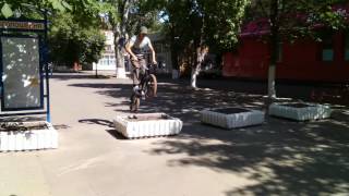 Санек на bmx