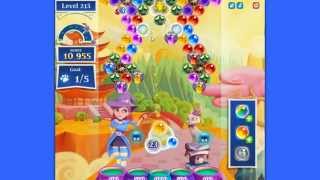 Bubble Witch Saga 2 level 213 - 2 Fire Bubbles