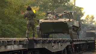 Закрытие совместного российско-белорусского учения «Славянское братство-2020» в Бресте