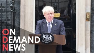 Boris Johnson Resignation Speech IN FULL