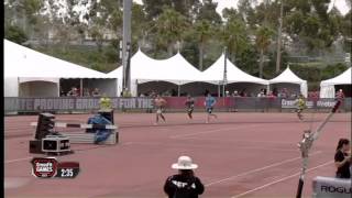 2012 CrossFit Games - Ball Toss/Track Triplet: Men, Heat 1