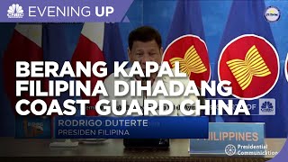 Berang Kapal Filipina Dihadang Coast Guard China