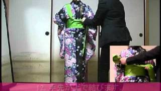 着物の着付け・袴の着付け