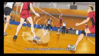 HAIKYUU: LAND VS SKY OVA | HEY HEY HEY IS BACK #BOKUTO