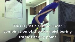 Post-Processing a Rolling Shutter Video Effect