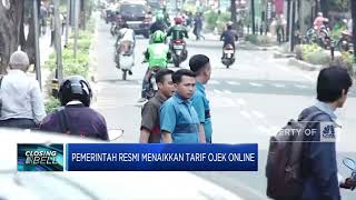 Pemerintah Resmi Menaikkan Tarif Ojek Online