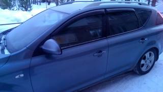 Запуск Киа Сид дизель 1,6 crdi