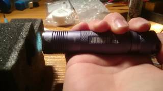 Jaxman E2L triple XP-L HI BLF A17DD 9.8A vs sponge