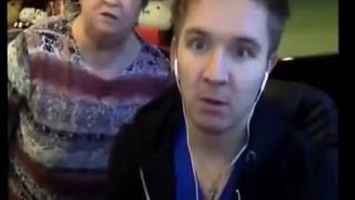 БАБУШКА ЗАСТУКАЛА ВНУКА В Skype С ДЕВУШКОЙ Funny Video№21