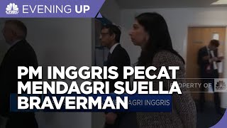 Rishi Sunak Pecat Mendagri Inggris