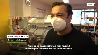 German Copy shop receives backlash for only admitting vaccinated