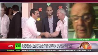Leonidas Chrysanthopoulos interview with RT International on Greek general election