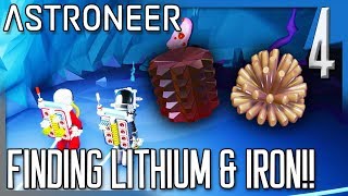 FINDING LITHIUM & IRON! | Astroneer Multiplayer Gameplay/Let's Play E4