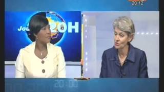 Irina Bokova, directrice générale de l'UNESCO, invitée du Journal Télévisé
