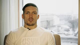 Александр Усик обратился к украинцам перед боем с Бриедисом